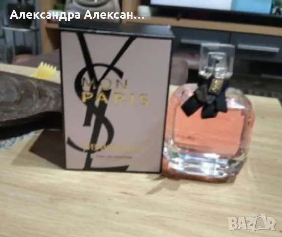 ОРИГИНАЛЕН Yves Saint Laurent Mon Paris EDP , снимка 2 - Дамски парфюми - 55417752
