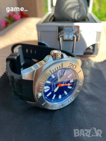Мъжки часовник Barbos Seamaster Deep Diver 1000m, снимка 4 - Мъжки - 55230236