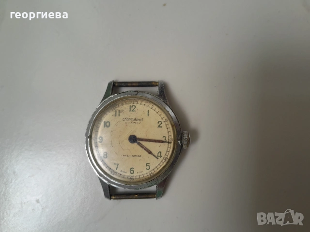 часовник ссср спортивние, снимка 5 - Антикварни и старинни предмети - 54894096