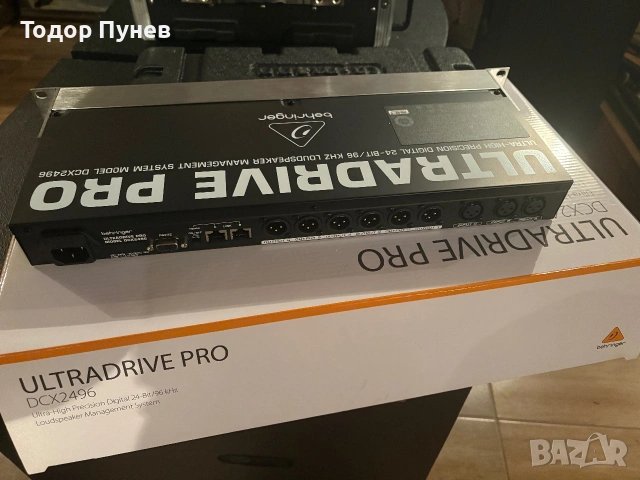 Процесор Behringer DcX 2496 Ultradrive Pro , снимка 3 - Ресийвъри, усилватели, смесителни пултове - 55141491
