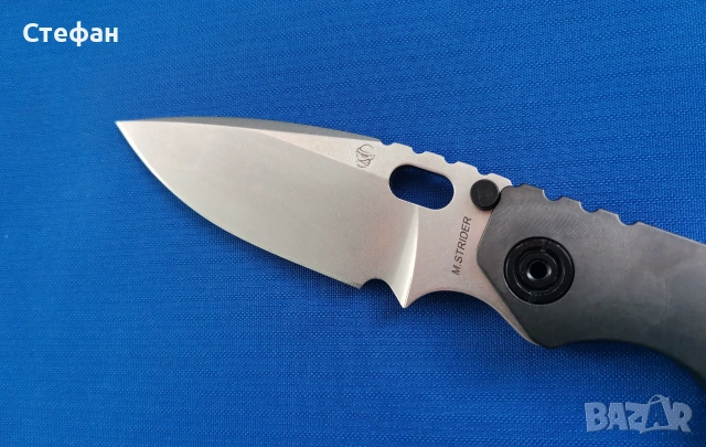 ХИТ ЦЕНА Титаниев нож Strider Jufule , снимка 3 - Ножове - 55186748