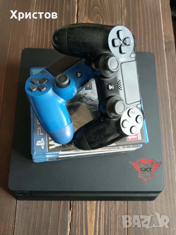 Конзола Psp 4 slim - 2 джойстика, 4 игри и камера., снимка 2 - PlayStation конзоли - 54245734
