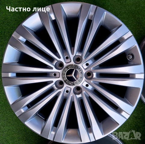Продавам 4бр оригинални 17-ки джанти за Мерцедес W206,W205,W204 ,CLA,A,B класа, снимка 5 - Гуми и джанти - 55013518