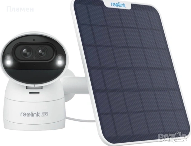 Reolink Argus Track 4K solar 6W, снимка 2 - HD камери - 54725026