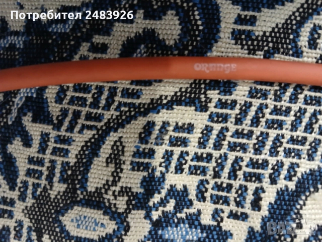 Инструментален кабел Orange 3 m Директен - Ъглов, снимка 5 - Други - 54589717