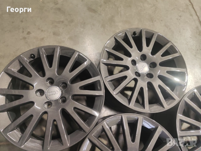 4бр.алуминиева джанта 17цола за Audi 5x112, снимка 3 - Гуми и джанти - 54663151