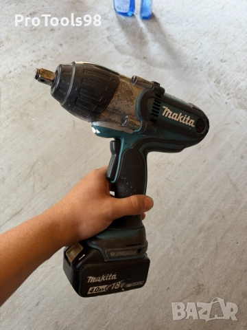 makita DTW 450 + 4Ah батерия, снимка 6 - Други инструменти - 55586001