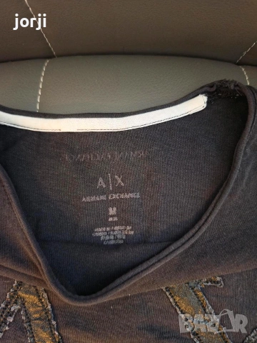 Оригинална тениска Armani Exchange, снимка 2 - Тениски - 55002436