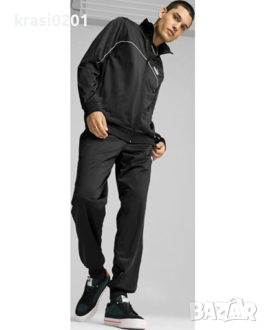 Puma Poly Piping - оригинален екип на Пума. ХЛ, снимка 4 - Спортни дрехи, екипи - 54548813