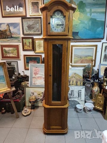 Рядък немски паркетен часовник SBS Feintechnik – West Germany