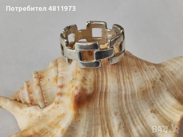 Сребърен пръстен sezgin 925, снимка 2 - Пръстени - 54452591