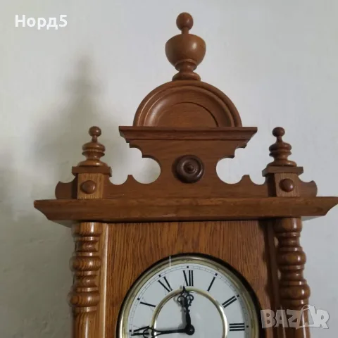 Стенен германски часовник , снимка 12 - Антикварни и старинни предмети - 55667244
