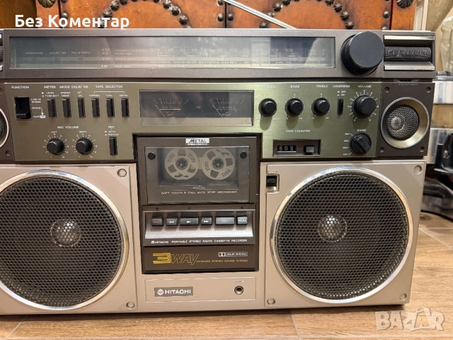 Hitachi TRK-8600 касетофон, снимка 4 - Радиокасетофони, транзистори - 54687927