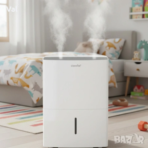 Влагоабсорбатор Comfee MDDF-20DEN7 – 20 л/24 ч, за помещения до 52 m², 440 W, R290, снимка 3 - Влагоабсорбатори и влагоуловители - 54786116