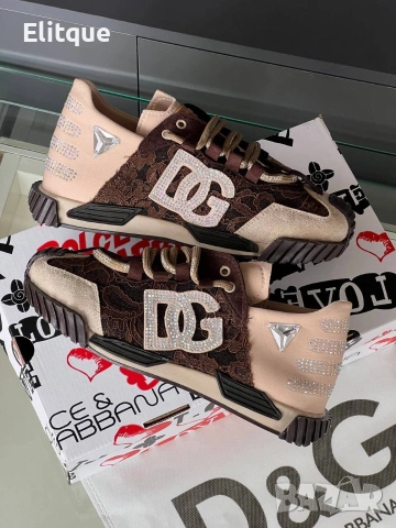 дамски маратонки Dolce gabbana , снимка 5 - Маратонки - 54247900