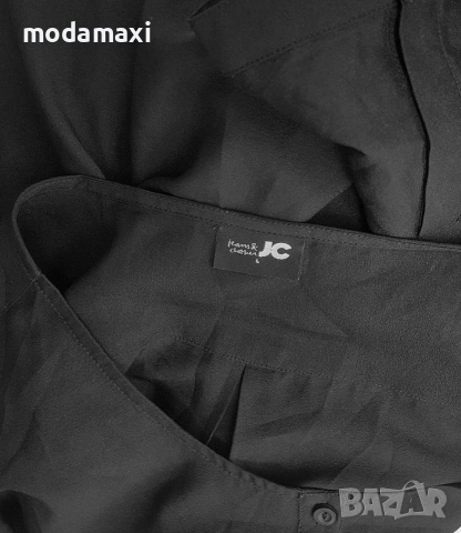 2XL  Черна риза JC , снимка 6 - Ризи - 55269789
