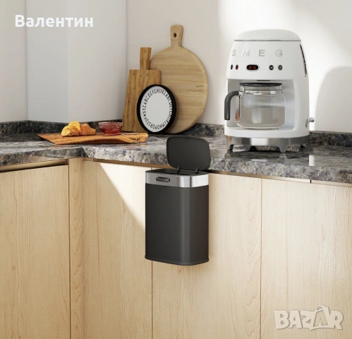 Кухненско кошче за смет със закачалка HOMCOM, снимка 3 - Други стоки за дома - 55206268