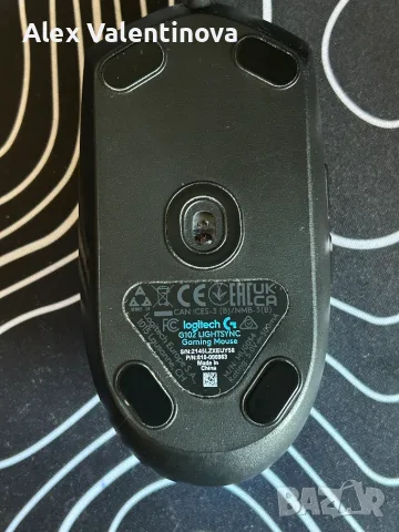 Мишка Logitech G102 Lightsync, снимка 2 - Клавиатури и мишки - 55444911