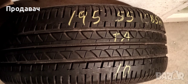 Лятна гума Bridgestone 195/55/15, снимка 2 - Гуми и джанти - 54572973
