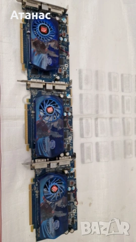 3бр. видеокарти HD3650 512MB DDR3 Saphire за Crossfire, снимка 4 - Видеокарти - 51691268
