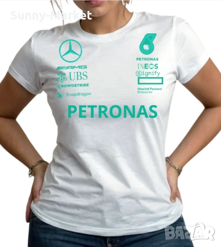 Тениска Формула 1 Мерцедес / Formula 1 Mercedes Petronas , тениски с принт XS-5XL, снимка 2 - Тениски - 54753890