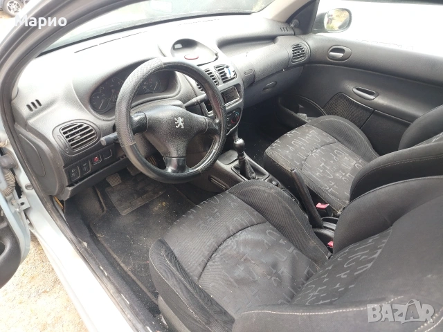 Peugeot 206 1.4бензин, снимка 5 - Автомобили и джипове - 54695448