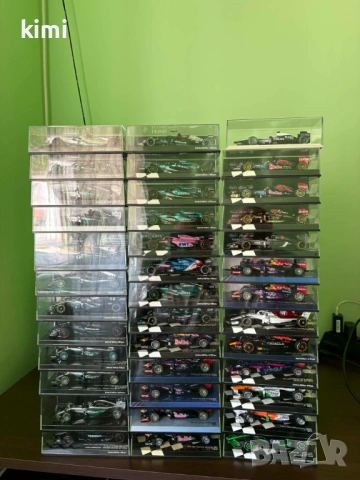 продавам формула 1 колекция мащаб 1.43 от 1974 г. - 2025 г. 
