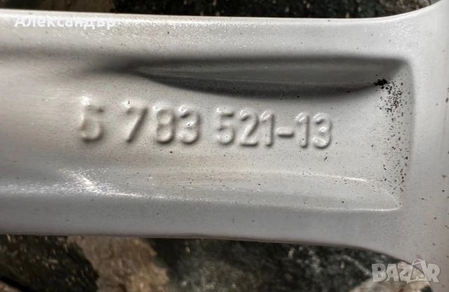 Оригинални джанти 18” BMW style 281 F10 +зимни гуми, снимка 9 - Гуми и джанти - 54731405