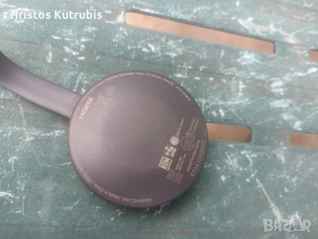 Google Chromecast 2.0 (NC2-6A5) – HDMI Streaming Media Player, снимка 3 - Плейъри, домашно кино, прожектори - 54969419