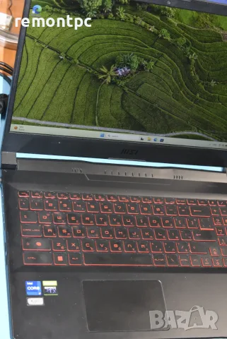 MSI Katana GF66 12UG 15.6 I7 12700H  144 HZ FHD Батерия и зарядно