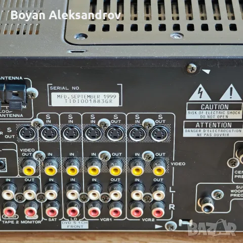 Pioneer VSX-808RDS — Мощен 5-канален Hi-Fi AV Ресивър (с оригинално дистанционно), снимка 11 - Ресийвъри, усилватели, смесителни пултове - 55432928