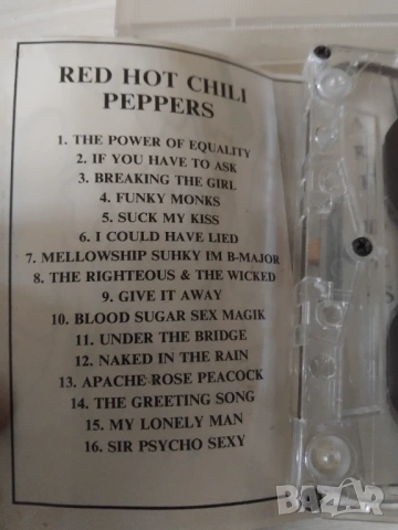 Red Hot Chili Peppers - аудио касета музика, снимка 2 - Аудио касети - 54271318