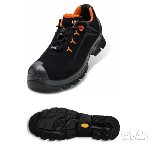 Uvex 2 MACSOLE VIBRAM 65282 S3 HI HRO SRC  номер 45 предпазни работни обувки , снимка 2 - Други - 54348196