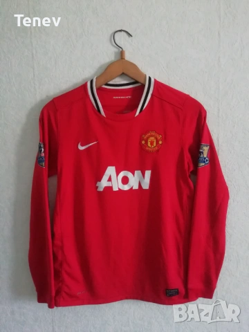 Manchester United Vidic Nike оригинална тениска фланелка екип Манчестър Юнайтед Видич , снимка 2 - Тениски - 43839094