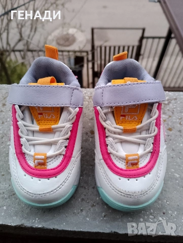 Бебешки маратонки FILA , снимка 6 - Бебешки обувки - 54208253