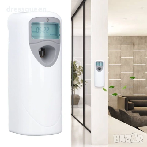 2137 Програмируем автоматичен освежител за въздух: Регулируем интервал и избор на работни дни, снимка 6 - Други стоки за дома - 54067690