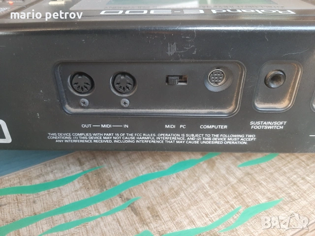 Продавам синтезатор ROLAND E-300 Цена-180 Евро, снимка 7 - Синтезатори - 54072832
