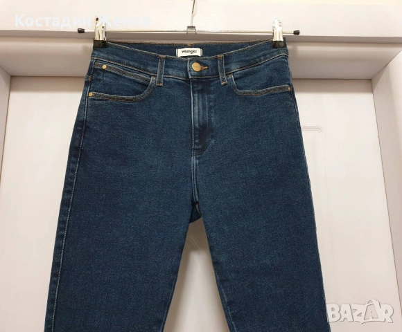 Нови. Дамски оригинални дънки. Wrangler HIGH RISE SKINNY. , снимка 3 - Дънки - 54137175