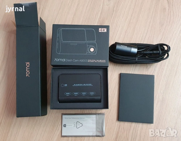 Видеорегистратор Xiaomi 70mai Dash Cam A800s, снимка 3 - Аксесоари и консумативи - 54322697