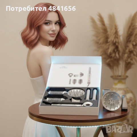 Мултифункционален сешоар и стилизатор за коса S&R Styling SD-988 – професионален резултат у дома, снимка 3 - Аксесоари за коса - 54769213