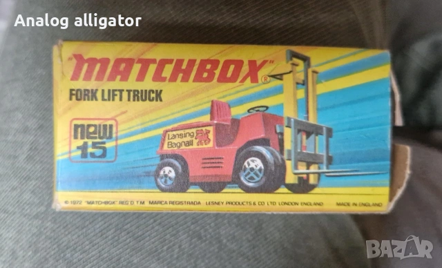 matchbox мотокар