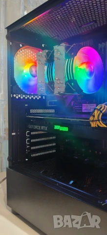 Продавам Геймърско PC Ryzen 5 5500/32Gb Samsung/512GB SSD+1000Gb HDD/RTX 2070 Super/Гаранция, снимка 7 - Геймърски - 54775663