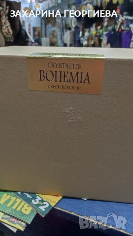 Чаши за вино Бохемия , снимка 2 - Чаши - 54869355