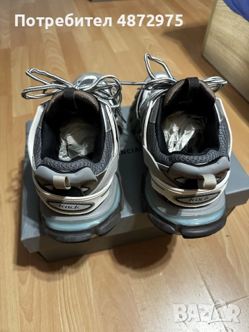 Balenciaga Track Gray/Сиви, 45 номер, снимка 4 - Маратонки - 55124973