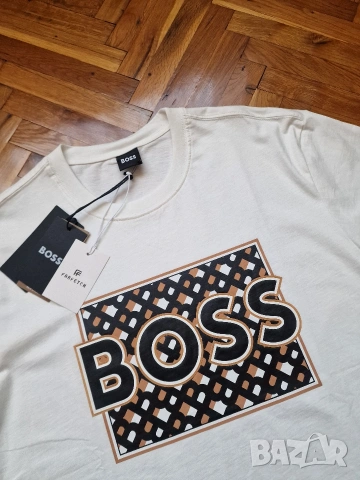 Страхотна мъжка тениска HUGO BOSS размер XL , нова с, снимка 3 - Тениски - 54836491