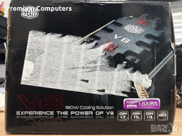 Въздушен охладител за процесор Cooler Master V8, снимка 6 - Други - 54663080