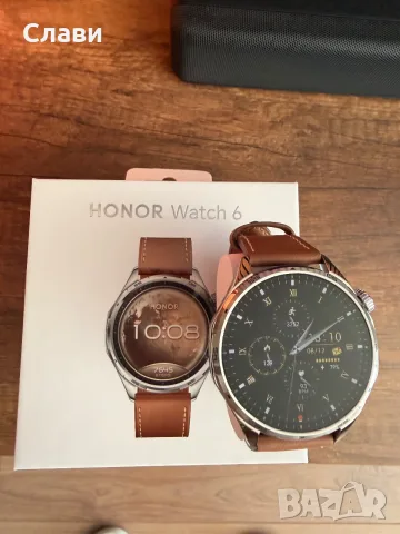 Часовник HONOR Watch 6 – като нов, пълен комплект, снимка 2 - Смарт гривни - 55640604