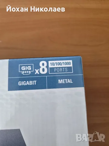 Чисто нов гигабитов суич D-Link DGS-108 - 8 порта, снимка 3 - Суичове - 55391263