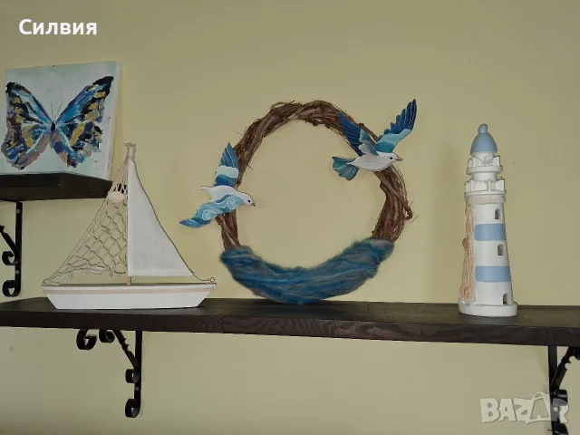 Ръчно изработен венец „Морска хармония“