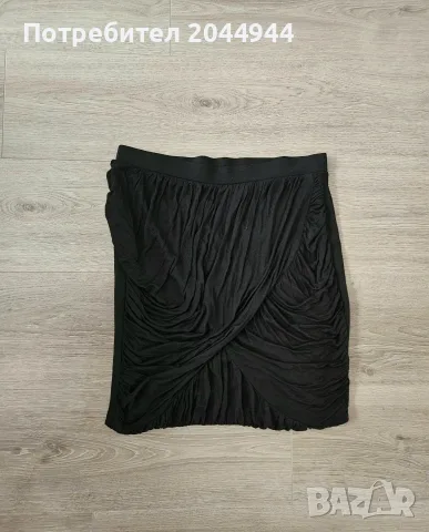 Къса драпирана пола H&M